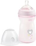 Chicco Natural Feeling Girl бебешко шише 6m+