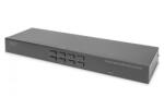 ASSMANN Switch KVM cu 8 porturi, Rack 19", 4K 30Hz, 8xHDMI IN, 1xHDMI OUT, 2xUSB A (DS-12910)