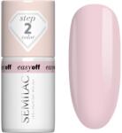 Semilac Easy Off Step 2 gél körömlakk UV / LED-es lámpákhoz árnyalat Pink Marshmallow 7 ml