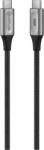 EcoFlow Cablu Date / Incarcare EcoFlow RAPID PRO USB-C la USB-C 240W Nylon 1.8M Negru/Gri (EFA-240W-C-C-CABLE-EU)