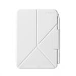 PITAKA Husa PITAKA MagEZ Folio 2 iPad Mini 6/ Mini A17 Pro Alb (FIM2402)