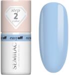 Semilac Easy Off Step 2 gél körömlakk UV / LED-es lámpákhoz árnyalat Azul Blue 7 ml