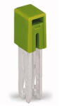 Wago 280-422 Keresztáthidalószigetelt BE = BE sorkapocs, sárga-zöld (280-422)