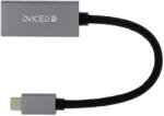 Dviced USB 2.0 Type C HDMI 2.0 Átalakító Szürke 12cm DV300006 (DV300006)