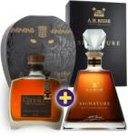  Cannibal Premium Rum - Heart 0, 7l 40% GB + A. H. Riise Signature 43, 9% 0, 7l GB szett