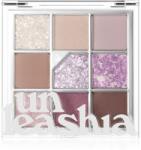 UNLEASHIA Glitterpedia Eye Palette палитра сенки за очи цвят No. 4 All of Lavender Fog 6.2 гр