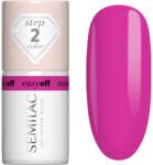 Semilac Easy Off Step 2 gél körömlakk UV / LED-es lámpákhoz árnyalat Magenta Crush 7 ml