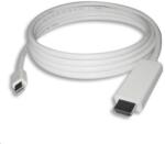 PremiumCord HDMI 2.0 DisplayPort 1.2/1.2a Átalakító Fehér 2m kportadmk04-02 (kportadmk04-02)