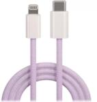 Maxlife adatkábel, MXUC-06, USB-C - Lightning típusú 1, 0 m 20 W, Lila