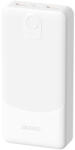 Dudao Powerbank Dudao K10 10000mAh 2.4A 2 x USB-A - fehér