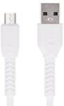 Maxlife adatkábel, MXUC-04, USB - microUSB 1, 0 m 3A, Fehér