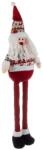 Ruhhy 22340 Karácsonyi dekoráció, Mikulás teleszkópos lábakkal, 95 cm
