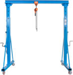 Lincos Teleszkópos bakdaru, futómacskával és láncos emelővel, 1t (TL1130-1-2)