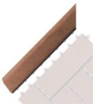 G21 Cseresznye átvezető profil a WPC burkolócsempékhez, 38, 5 x 7, 5 cm sarok (bal) (PRL2LLTR)