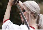  Plakát Ciri Witcher Samurai Cosplay, 61x90cm, poszter1612, Többszínű (poster1612)