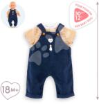 Corolle Tricou și overal pentru păpușă T-shirt & Navy Blue Overall Mon Premier Poupon Corolle pentru păpușă de 30 cm de la 18 luni (CO111190)