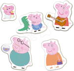 Educa Puzzle pentru cei mici Peppa Pig 4 Baby Educa progresiv 2-4-4-4-5 piese de la 24 de luni (EDU20319)