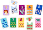 Eichhorn Puzzle din lemn cu cifre Games Numbers Account Eichhorn 20 piese cu imagini și animăluțe de la 24 de luni (EH2800)
