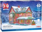 EUROGRAPHICS Casa de Craciun Puzzle 3D (EU9910-5817) - mansarda-copiilor