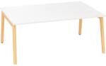 Alfa Office Íróasztal Bench Alfa Root, 180 x 160 x 74, 2 cm, fehér