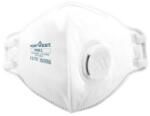 Portwest FFP3 szelepes Dolomite félbehajtható légzésvédő maszk (20db), fehér