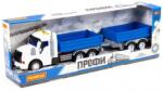 Polesie Jucarie camion si remorca, cu lumina si sunet, 54 x 12 x 19 cm, Polesie RB34500