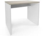 Viva 2 Irodai asztal Viva egyenes kivitel, 90 x 76 x 60 cm, oyster tölgy/fehér
