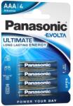 Panasonic EVOLTA AAA mikro 1.5V szupertartós alkáli elemcsomag LR03EGE-4BP (LR03EGE/4BP)