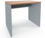 Viva 2 Irodai asztalok Viva, egyenes kivitel, 90 x 76 x 60 cm, bükk/szürke