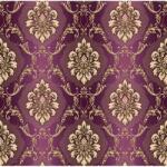 DEGRETS Tapéta DEGRETS 1544 Papír, Lux lila arany, Méret: 0.53m x 10.05m = 5.3 m2 (1544)