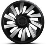 Jacky 15"-os Tecna Silver-Black Dísztárcsa Garnitúra (4 Darab)