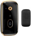 Verk 27623 Vezeték nélküli WiFi videó kaputelefon + kamera, fekete