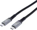 Dviced USB 4.0 Type C Összekötő Fekete 1m DV120014 (DV120014)
