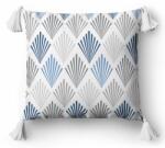 Detexpol PANAMA párnahuzat 45x45cm, fehér, kék, szürke, mintával (2358723)