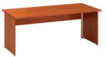 Alfa Office Alfa 100 irodai asztal, 180 x 80 x 73, 5 cm, egyenes kivitel, cseresznye mintázat