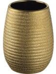 BISK Pahar baie Gold, ceramică, auriu (BIS06303)
