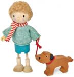 Tender Leaf Figurine din lemn D-ul Goodwood si cainele Tender Leaf Toys RB32473