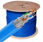 NEXIO Cablu S/FTP CAT7A Cupru Nexio NX-SFTP7A-23AWG-LSZH-DCA, manta LSZH, 23 AWG, albastru, tambur 500 m (NX-SFTP7A-23AWG-LSZH-DCA)