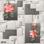 DEGRETS Tapéta DEGRETS 210-01 Mosható, Nedvességálló, Ophelia szürke, Méret: 0.53m x 10.05m = 5.3 m2 (210-01)