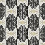 DEGRETS Tapéta DEGRETS 1543 Papír, Greta szürke fekete, Méret: 0.53m x 10.05m = 5.3 m2 (1543)