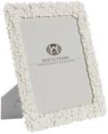 Mauro Ferretti Fehér üveg és gyanta képkeret, 26, 5 x 2 x 31, 5 cm, Floty Mauro Ferreti (372580001)