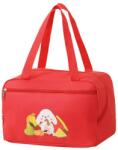 Flippy Hőszigetelő táska, Flippy, Telefon- és evőeszközrekesz, Többfunkciós, Vízálló, 30x21x20 cm, Nyúl Design, Piros (131770)