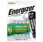 Energizer Акумулаторна батерия Energizer Extreme, AAA, 1.2V, 800mAh, Ni-MH, 4бр