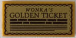 LEGO® Alkatrészek (Pick a Brick) Gyöngyház arany 1x2 csempe, WONKA'S GOLDEN TICKET mintával 6600499 (6600499)