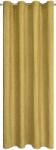 Eurofirany Dekoratív függöny fém gyűrűkkel, INGA 140x250 Pierre Cardin arany (386972)