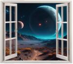 Avex Színes nyomtatott fólia otthoni fali dekorációhoz, méret 125 x 110 cm, modellnézet Haven 32-ig (AVX-AW32-480617628)