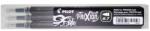 Pilot "Frixion Ball/Clicker" rollertoll betét, 0, 35 mm, törölhető, fekete (PFRBFK2)