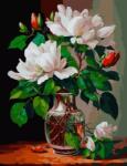 MagicArt Set de pictat după numere MagicArt - Buchet de magnolii (GX46104)