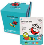 Comansi Sticker Art: Katica és hernyó színezhető matrica szett - Comansi (SA10106)