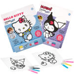 Comansi Sticker Art: Hello Kitty színezhető matrica szett többféle 1db - Comansi (SA10107)